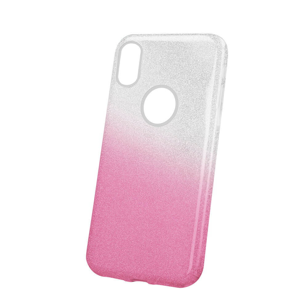 Tagakaaned ILike    Apple    iPhone X / iPhone XS Gradient Glitter 3in1 case    Pink цена и информация | Telefoni kaaned, ümbrised | kaup24.ee