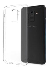 Evelatus Samsung A6 Plus 2018 Silicone Case Transparent цена и информация | Чехлы для телефонов | kaup24.ee