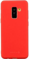 Tagakaaned Evelatus    Samsung    A6 Plus 2018 Silicone Case    Red hind ja info | Telefoni kaaned, ümbrised | kaup24.ee