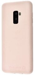 Tagakaaned Evelatus    Samsung    A6 Plus 2018 Silicone Case    Pink Sand hind ja info | Evelatus Mobiiltelefonid, foto-, videokaamerad | kaup24.ee