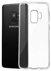 Evelatus Samsung S9 Silicone Case Transparent цена и информация | Чехлы для телефонов | kaup24.ee
