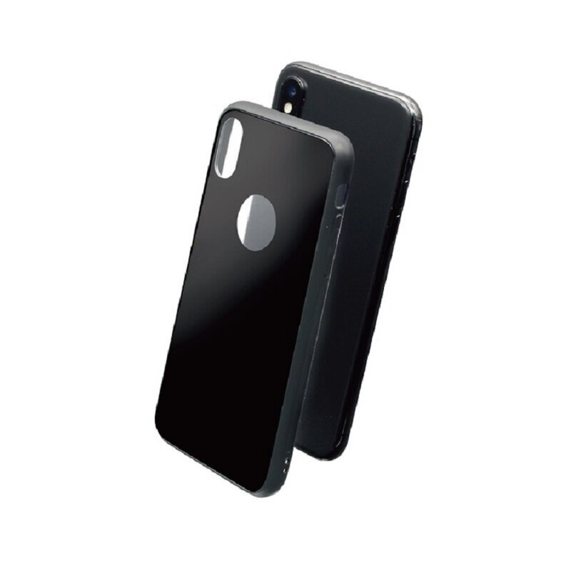 Apple iPhone Xs Max Glasskin Glass Cover By Muvit Black hind ja info | Telefoni kaaned, ümbrised | kaup24.ee