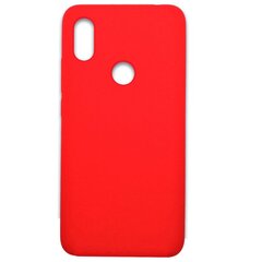 Tagakaaned Evelatus  Xiaomi Redmi 6 Pro/Mi A2 lite Silicone Case  Red hind ja info | Telefoni kaaned, ümbrised | kaup24.ee