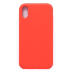 Tagakaaned Evelatus    Apple    iPhone Xs Max Soft Case with bottom    Red hind ja info | Telefoni kaaned, ümbrised | kaup24.ee