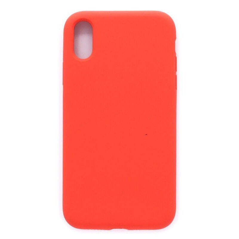 Tagakaaned Evelatus    Apple    iPhone Xs Max Soft Case with bottom    Red цена и информация | Telefoni kaaned, ümbrised | kaup24.ee