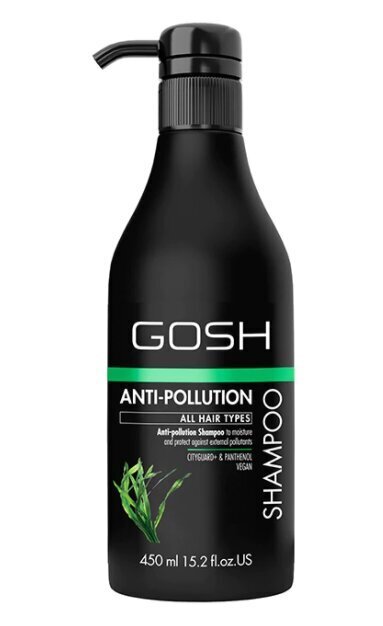 GOSH Anti Pollution Hair šampoon 450 ml hind ja info | Šampoonid | kaup24.ee