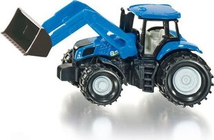 Siku traktor New Holland esilaaduriga hind ja info | Poiste mänguasjad | kaup24.ee