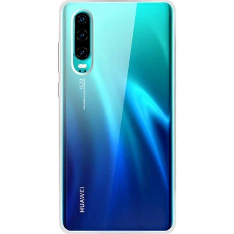 Huawei P30 Silicone Cover By BigBen Transparent цена и информация | Telefoni kaaned, ümbrised | kaup24.ee