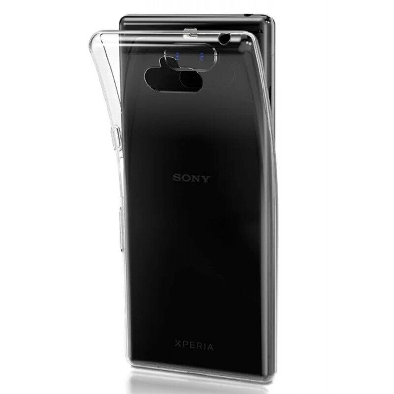 Tagakaaned ILike  Sony Xperia 10 Plus Ultra Slim 0,5 mm TPU case  Transparent цена и информация | Telefoni kaaned, ümbrised | kaup24.ee