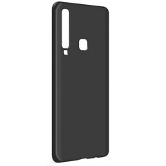 Tagakaaned Evelatus  Samsung A9 2018 Silicone Case  Black hind ja info | Telefoni kaaned, ümbrised | kaup24.ee