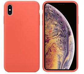 Tagakaaned Evelatus    Apple    iPhone Xs Soft case with bottom    Nectarine hind ja info | Telefoni kaaned, ümbrised | kaup24.ee