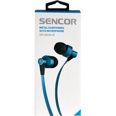 Kõrvaklapid Sencor SEP 300, sinine hind ja info | Kõrvaklapid | kaup24.ee