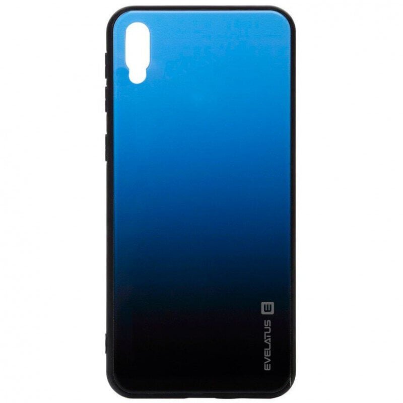 Tagakaaned Evelatus    Huawei    Y6 2019 Gradient Glass Case 7    Sea Depth цена и информация | Telefoni kaaned, ümbrised | kaup24.ee