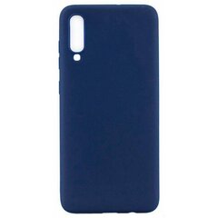 Tagakaaned Evelatus    Samsung    A70 Silicon Case    Dark Blue hind ja info | Telefoni kaaned, ümbrised | kaup24.ee