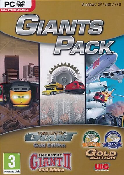 Arvutimäng Giants Pack incl. Traffic Giant, Industry Giant II and Transport Giant hind ja info | Arvutimängud, konsoolimängud | kaup24.ee