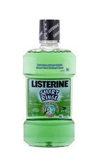 Listerine Smart Rinse Mild Mint жидкость для полоскания рта для детей 500 мл цена и информация | Для ухода за зубами | kaup24.ee