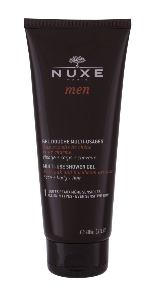 NUXE Men Multi-Use dušigeel meestele 200 ml цена и информация | Dušigeelid, õlid | kaup24.ee