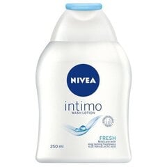 Nivea Intimo Intimate Wash Lotion Fresh intiimpesuvahend 250 ml hind ja info | Intiimhügieeni tooted | kaup24.ee