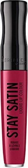 Rimmel London Stay Satin huulepulk 5,5 ml, 500 Redical hind ja info | Huulepulgad, -läiked, -palsamid, vaseliin | kaup24.ee