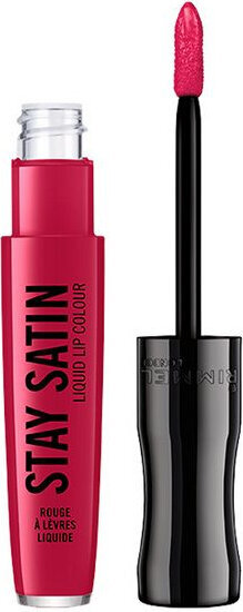 Rimmel London Stay Satin huulepulk 5,5 ml, 500 Redical hind ja info | Huulepulgad, -läiked, -palsamid, vaseliin | kaup24.ee