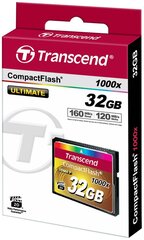 Карта памяти Transcend 32GB CF цена и информация | Карты памяти для фотоаппаратов, камер | kaup24.ee
