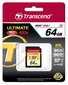 Mälukaart Transcend 64GB SDXC UHS-I U3 10 klass цена и информация | Fotoaparaatide mälukaardid | kaup24.ee