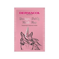 Dermacol Beautifying Peel-off Metallic Mask Brightening näomask 15 ml hind ja info | Näomaskid, silmamaskid | kaup24.ee
