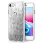 Blun 3D Prism Shape Super Thin Silicone Back cover case for Huawei P Smart Z Transparent Internetist