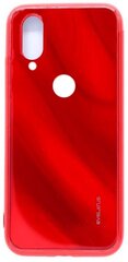 Evelatus Xiaomi Redmi 7 Water Ripple Full Color Electroplating Tempered Glass Case Red цена и информация | Чехлы для телефонов | kaup24.ee