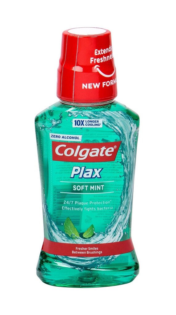 Colgate Plax Soft Mint suuvesi 250 ml цена и информация | Suuhügieen | kaup24.ee