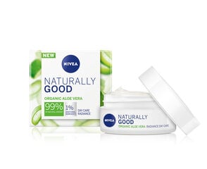 Nivea Naturally Good Aloe Vera päevakreem 50 ml цена и информация | Кремы для лица | kaup24.ee