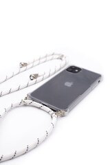 Evelatus iPhone 11 Pro Max Case with rope White Stripes Transparent цена и информация | Чехлы для телефонов | kaup24.ee