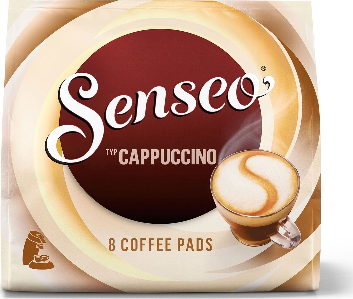 SENSEO® CAPPUCCINO kohvipadjad, JDE hind ja info | Kohv, kakao | kaup24.ee