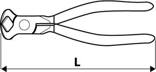 Naelatangid 160mm pehme käepide hind ja info | Käsitööriistad | kaup24.ee