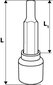 Padrun torx 1/2'' TX40, 100mm цена и информация | Käsitööriistad | kaup24.ee