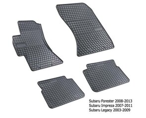 Резиновые коврики Subaru Forester III 2008-2013 цена и информация | Резиновые коврики | kaup24.ee