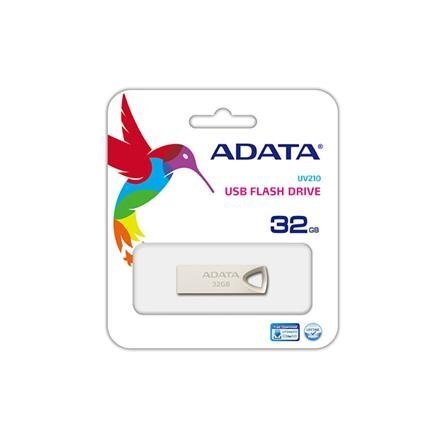 ADATA UV210 32 GB, USB 2.0, Silver hind ja info | Mälupulgad | kaup24.ee