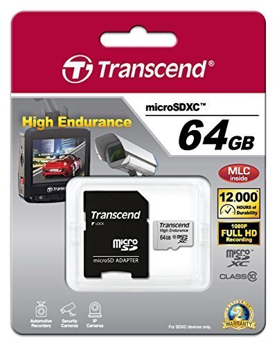 Mälukaart Transcend 64GB microSDXC 10 klass + SD adapter цена и информация | Fotoaparaatide mälukaardid | kaup24.ee