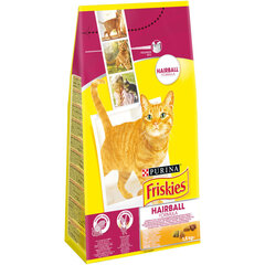 Friskies Hairball kana/juurvili 1.5kg hind ja info | Kuivtoit kassidele | kaup24.ee