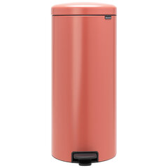 Мусорный бак Brabantia Newlcon с педалью newIcon, 30 л, цвет Terracotta Pink цена и информация | Мусорные баки | kaup24.ee