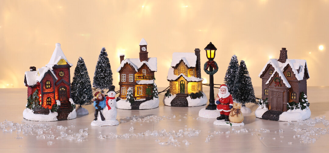 Jõuluküla LED lampidega hind ja info | Jõulukaunistused | kaup24.ee
