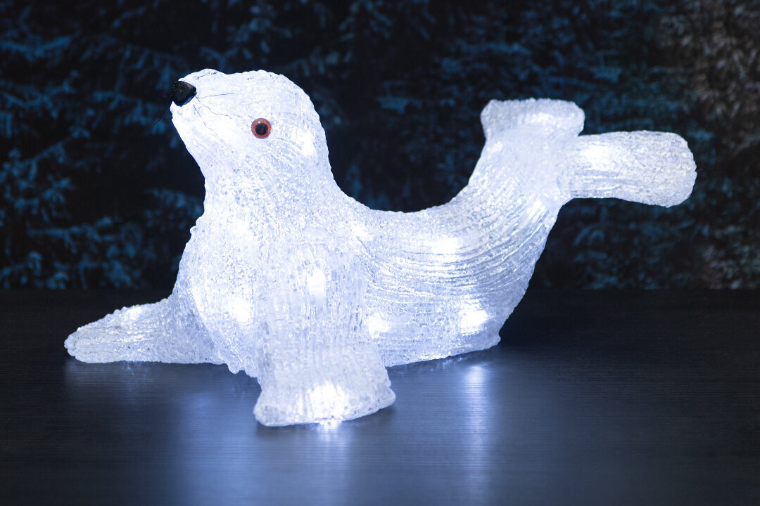Finnlumor Helendav Merilõvi, 24 LED hind ja info | Jõulukaunistused | kaup24.ee