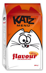 Kuivtoit kassidele KATZ MENU FLAVOUR 400gr hind ja info | Kuivtoit kassidele | kaup24.ee