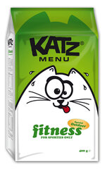 Корм для кошек KATZ MENU FITNESS, 400 г цена и информация | Сухой корм для кошек | kaup24.ee