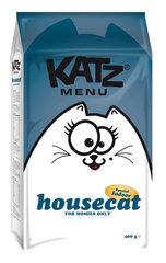 Kuivtoit kassidele KATZ MENU HOUSECAT 400gr цена и информация | Сухой корм для кошек | kaup24.ee