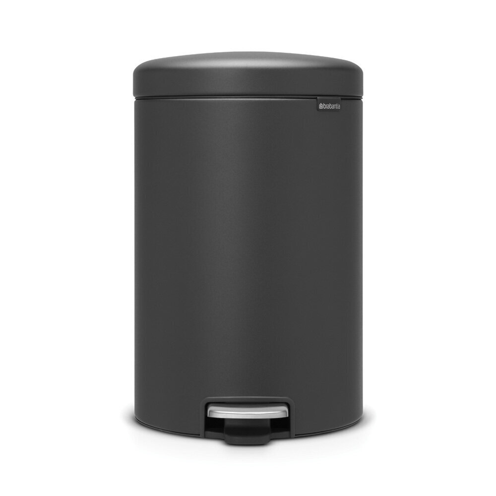 Brabantia NewIcon pedaaliga prügikast 20L, Mineral Infinite Grey hind ja info | Prügikastid | kaup24.ee