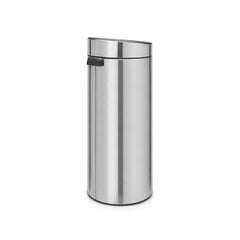 Мусорный бак Brabantia Touch Bin New, 30 л, цвет Matt Steel цена и информация | Мусорные баки | kaup24.ee