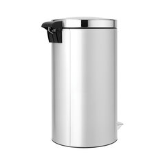 Brabantia Silent prügikast pedaaliga 45L, hall цена и информация | Мусорные баки | kaup24.ee