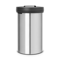 Бак мусорный Brabantia Big Bin, 60 л, матовый металл цена и информация | Мусорные баки | kaup24.ee