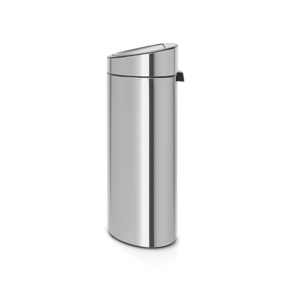 Brabantia Touch Bin puudutusele avanev prügikast 40L, matt teras цена и информация | Prügikastid | kaup24.ee